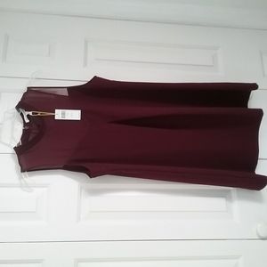 BCBG Generation sleeveless sheer top Drees